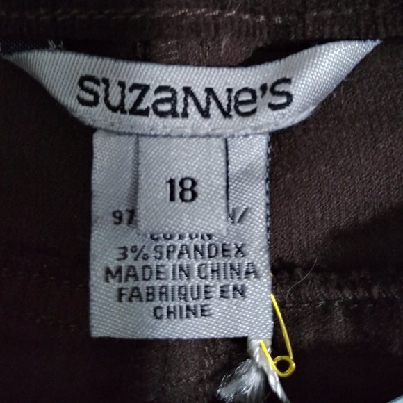 NWT -Fine Corduroy Ladies Pants Size 18 Beautiful and super comfortable - Picture 6 of 6